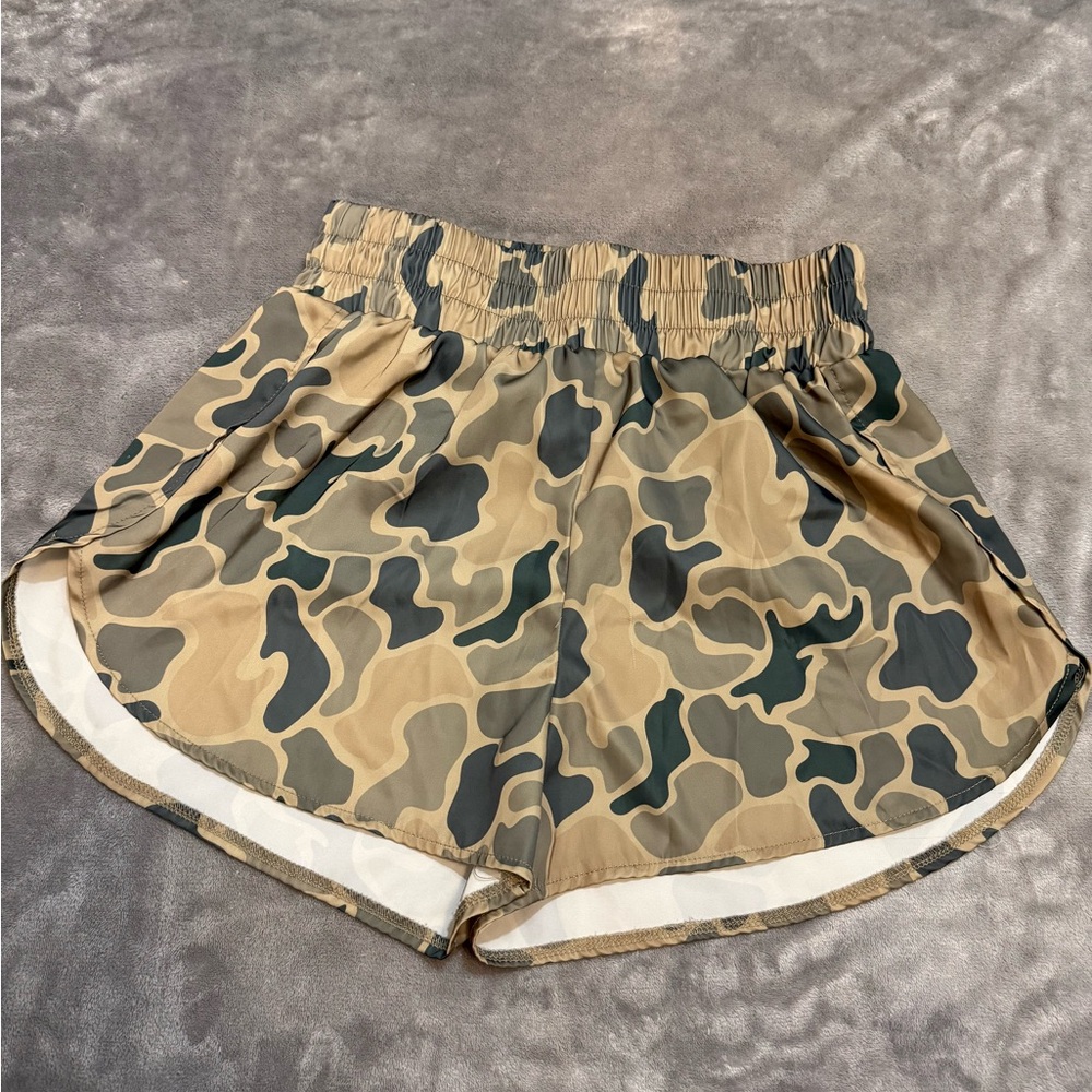 Camo Print Women's Shorts
